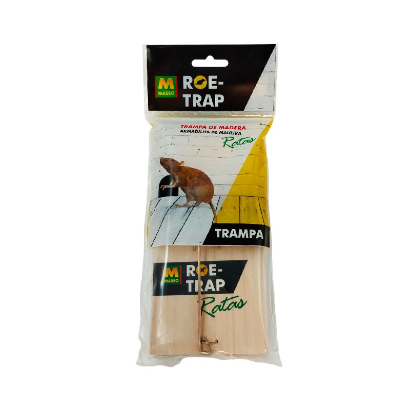 TRAMPA DE MADERA RATAS ROE-TRAP