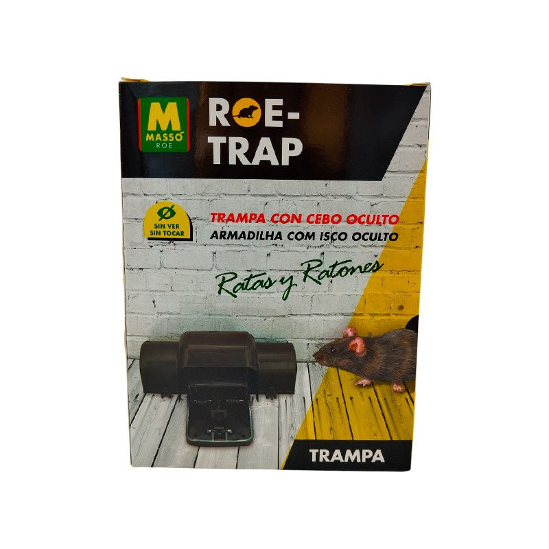 TRAMPA CEBO OCULTO RATAS ROE-TRAP