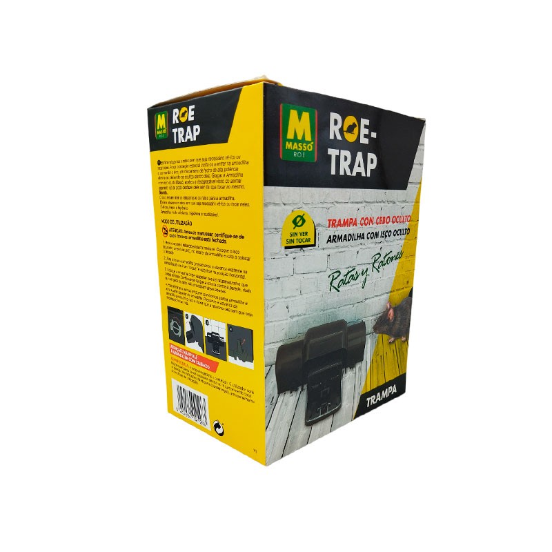 TRAMPA CEBO OCULTO RATAS ROE-TRAP