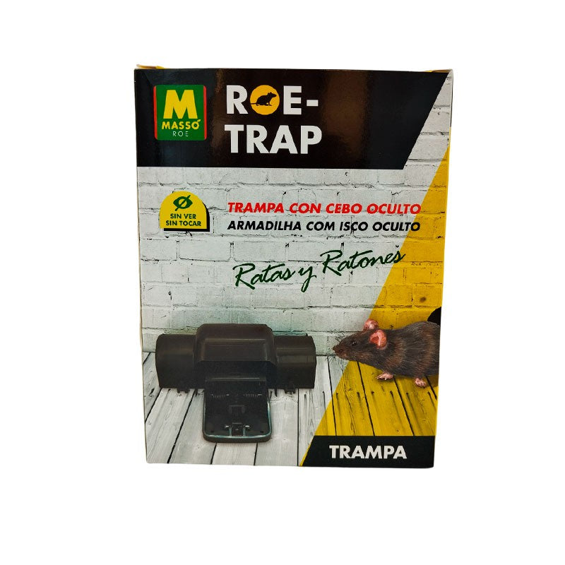 TRAMPA CEBO OCULTO RATAS ROE-TRAP