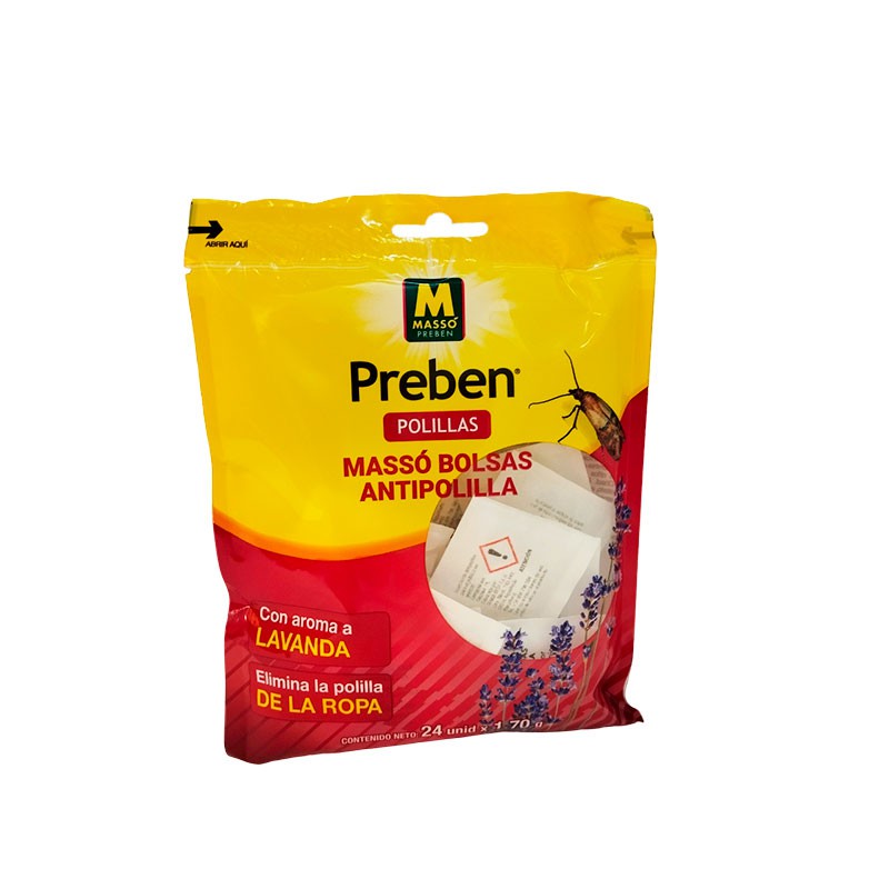 Bolsas anti-polillas Prebén 24ud