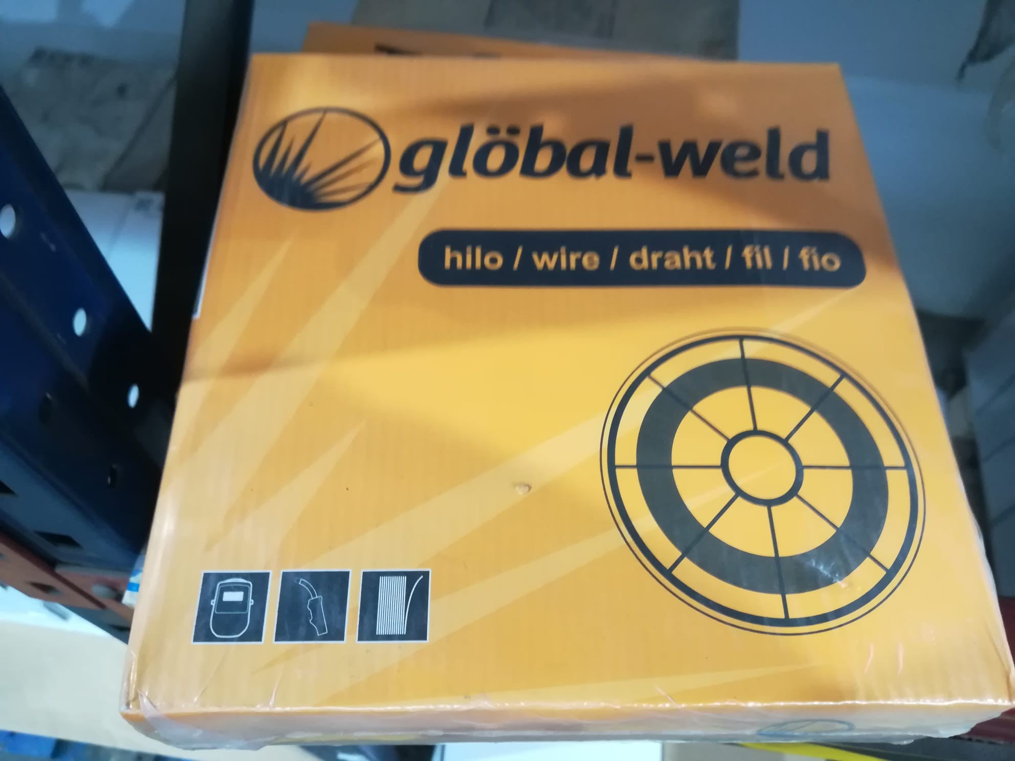 Bobina hilo de acero inoxidable ER308LSi Ø0,8mm 5Kg.