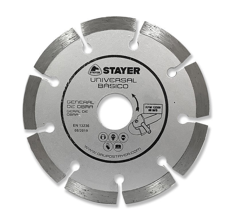 Disco de corte de diamante Stayer Universal Básico Ø230 H7