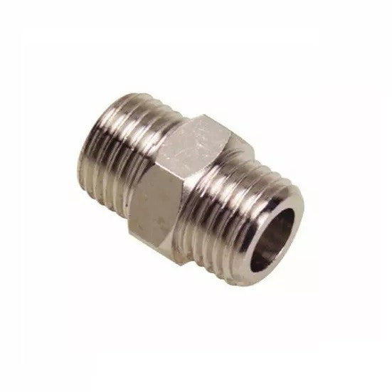 Racord Unión BSPT de latón niquelado Camozzi 2500