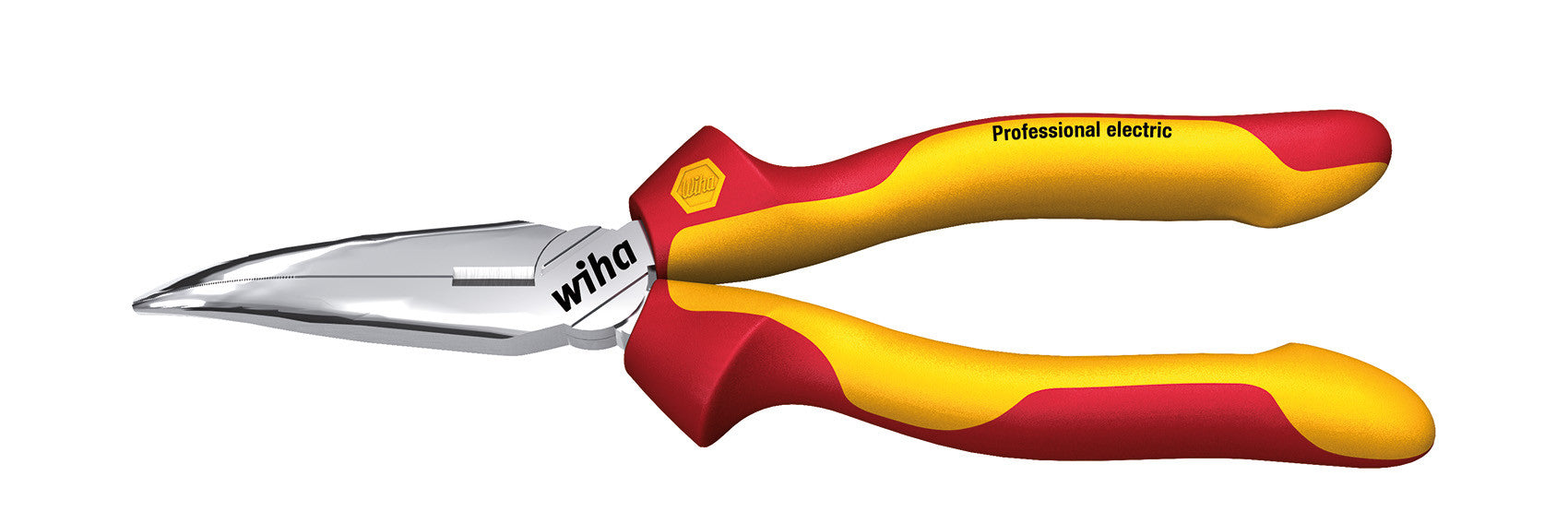 ALICATES BOCA CURVA 1000V WIHA 160MM