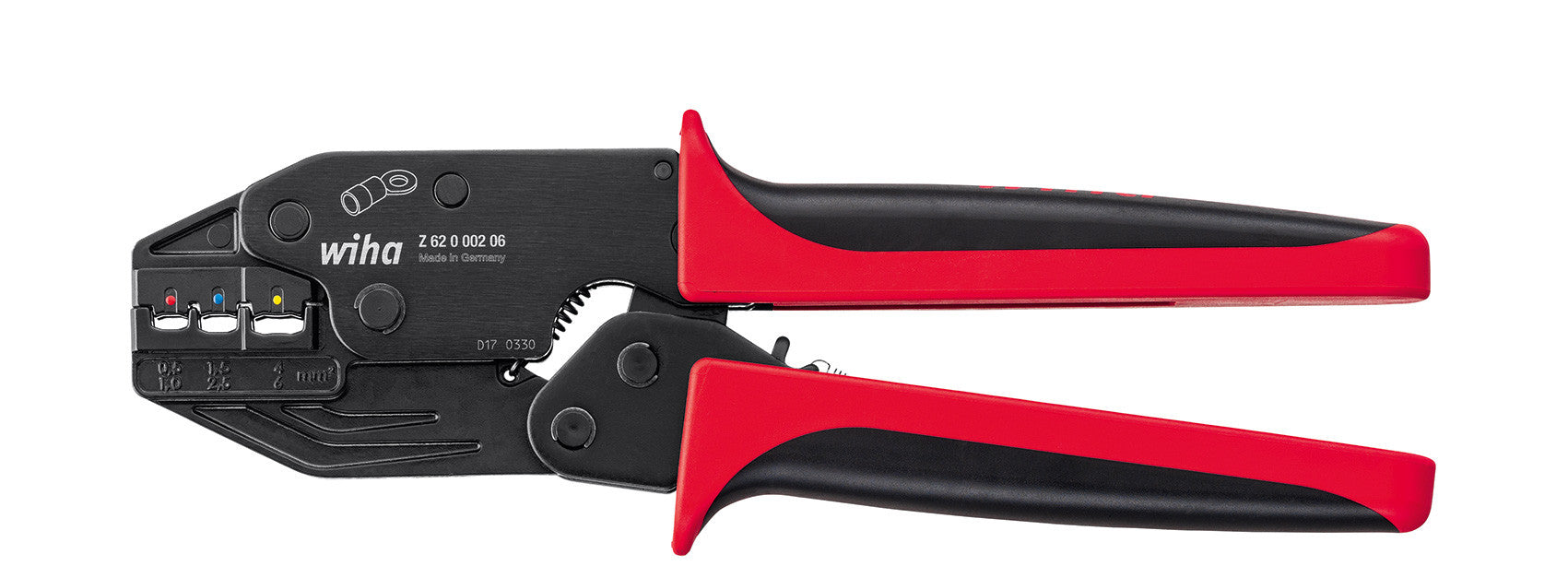 ALICATES PRENSA-TERMINALES WIHA 0,5-6MM