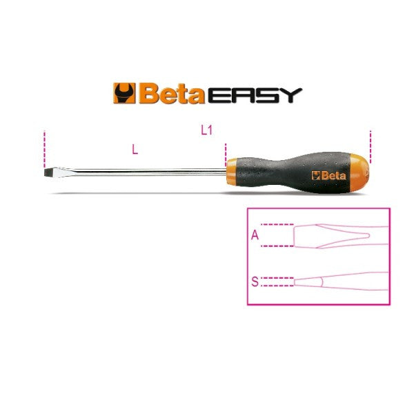 Destornillador plano BETAEvox 1201E 5,5X150