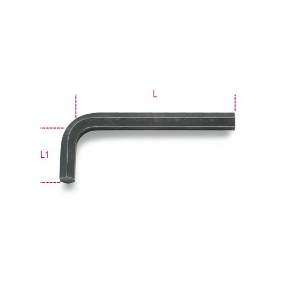 Llave allen acodada Beta 96N 12MM