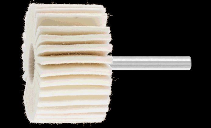 Abanico de fieltro con mango FLS 5030/6 H dura