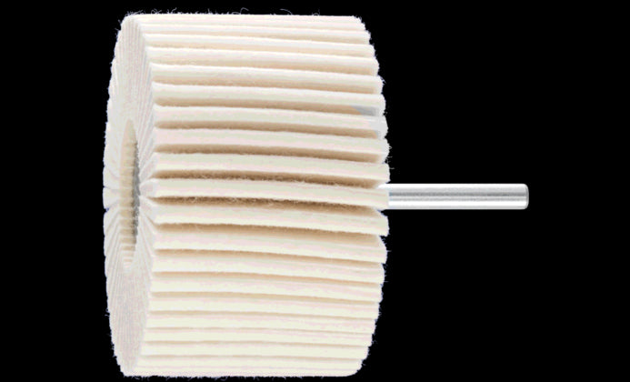 Abanico de fieltro con mango FLS 5030/6 W blanda