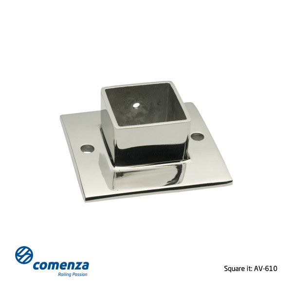 Soporte anclaje cuadrado AV-610 A-316 BA 40X40