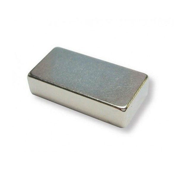 BLOQUE DE NEODIMIO 20X10X5 N35/NI