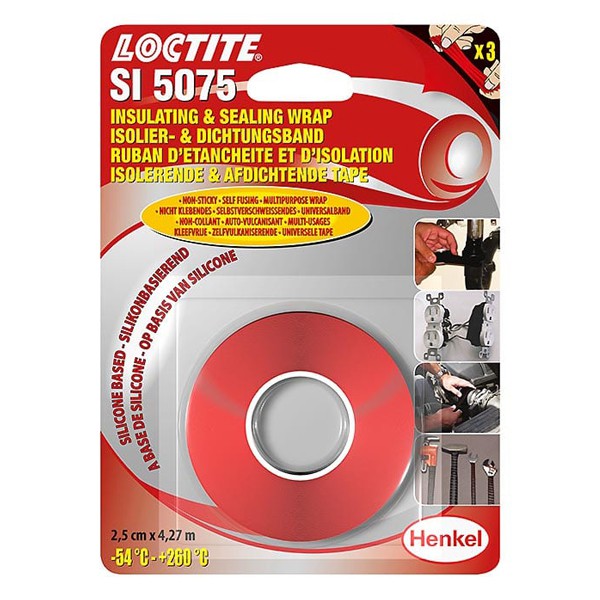 Cinta Super Wrap LOCTITE SI 5075 4,27MTX2,5CM