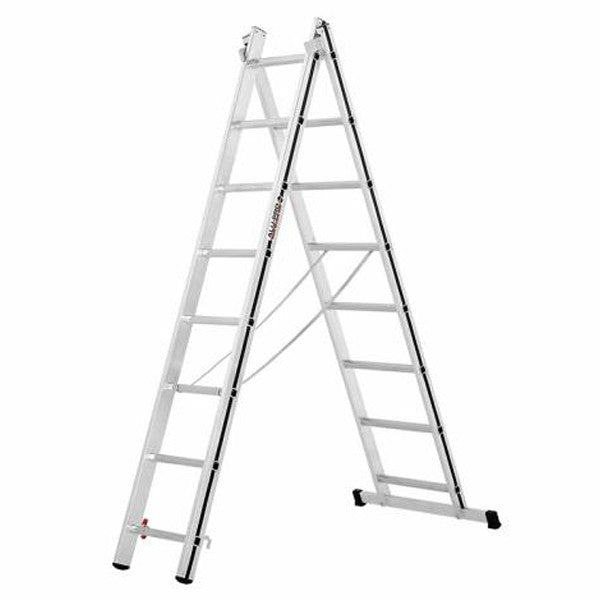 ESCALERA 2 TRAMOS HYMER ALU-PRO 2X8 RF: 7004516