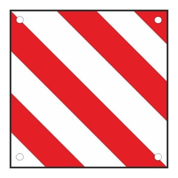 SEÑAL MERCANCIA SOBRESALIENTE 500X500 RD32975