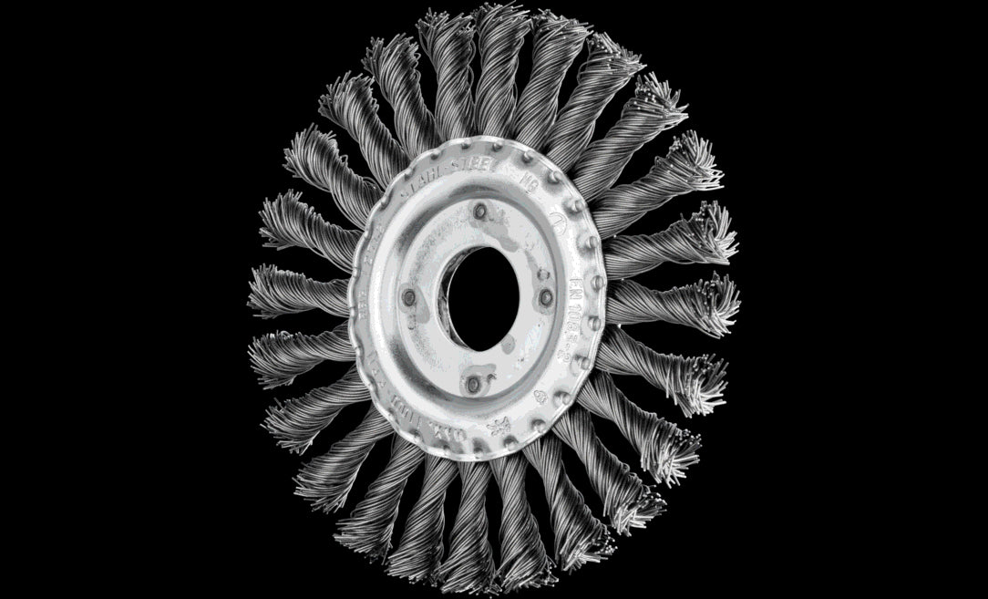 Carda trenzada RBG 7012/6 INOX 0,50