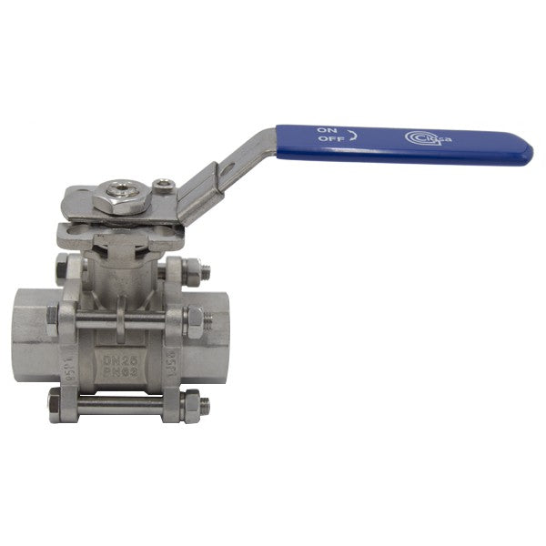 VALVULA ESFERA P/T A-316 ROSCA A-013 CIGSA 1-1/4"