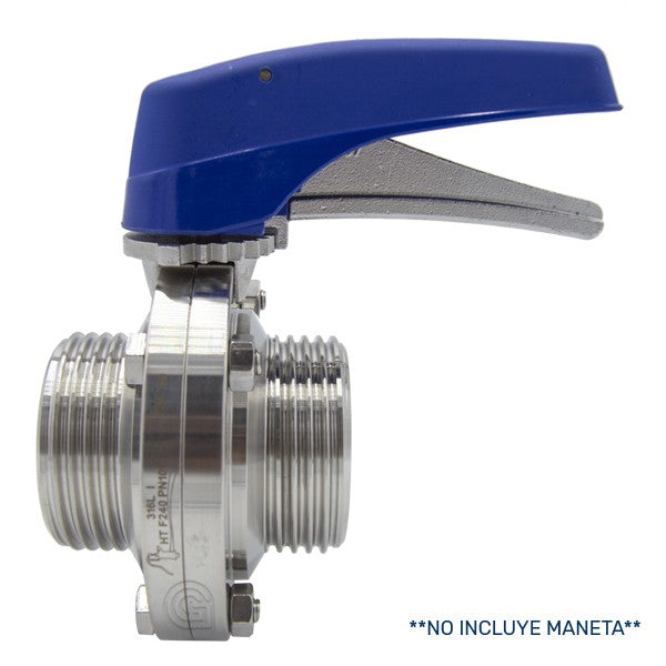 VALVULA MARIPOSA M/M INOXPA A-316 40077 SMS-63,5