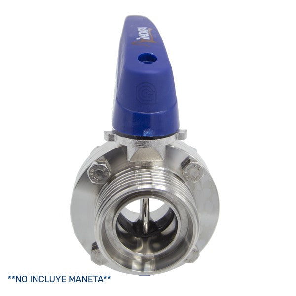 VALVULA MARIPOSA M/S INOXPA A-316 4810 NW-80