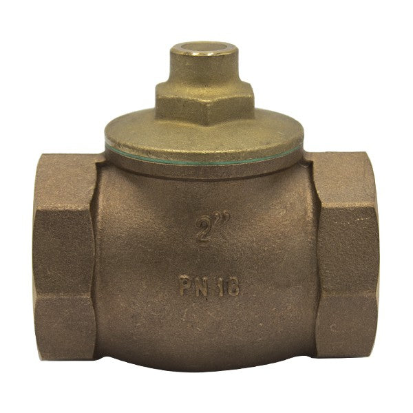 VALVULA RETENCION BRONCE C/TEFLON 3/4"