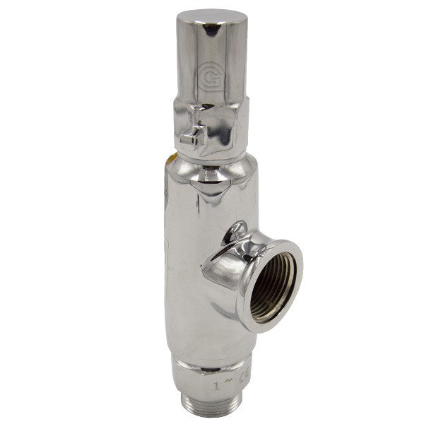 VALVULA SEGURIDAD ESC/CONDUC A/TEFLON 3-8 BAR 1-1/4"