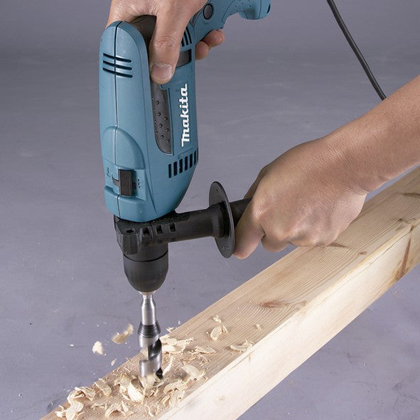 Taladro Percutor Makita HP1641K1X 680W + Juego de Brocas