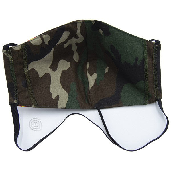 MASCARILLA CAMUFLAJE CON BANDERA TALLA XL