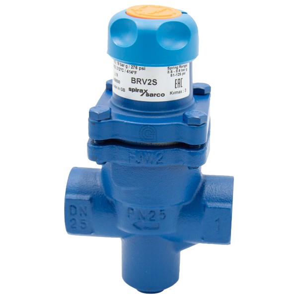 VALVULA REDUCTORA C/ROSCA SARCO BRV2S R/NARANJA 3/4"