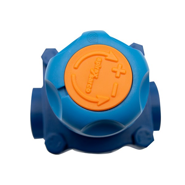 VALVULA REDUCTORA C/ROSCA SARCO BRV2S R/NARANJA 3/4"