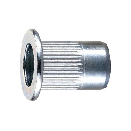 TUERCA REMACHABLE ABIERTA ZINCADA M-8X16