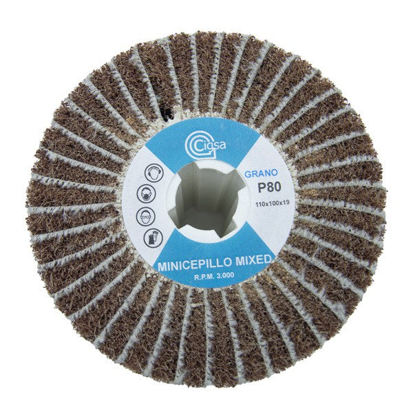 MINICEPILLO MIXTO 110X100X19 GR-80