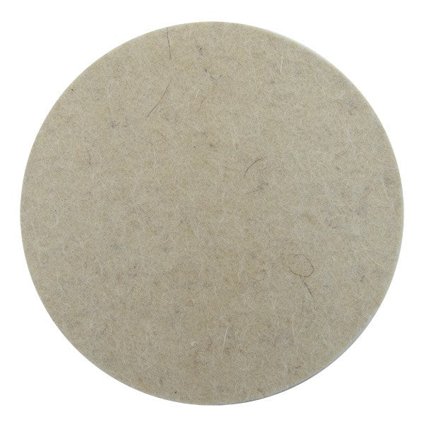 DISCO DE FIELTRO VELCRO BLANCO D-115X10 CIGSA