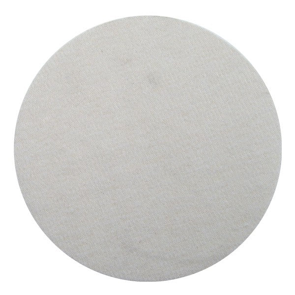 DISCO DE FIELTRO VELCRO BLANCO D-115X10 CIGSA
