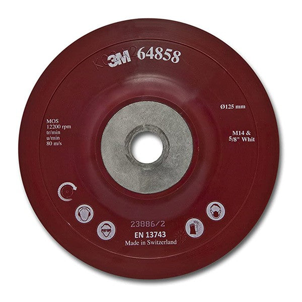 PLATO PLANO M14 ROJO BLANDO 3M D-125 64858