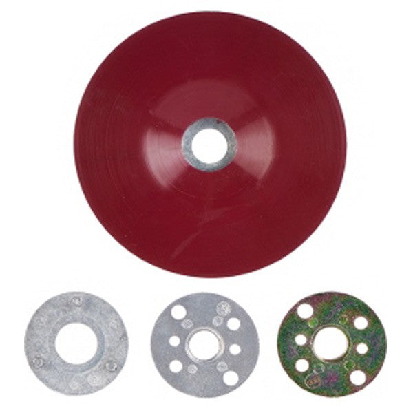 PLATO PLANO M14 ROJO BLANDO 3M Ø115 PN64857