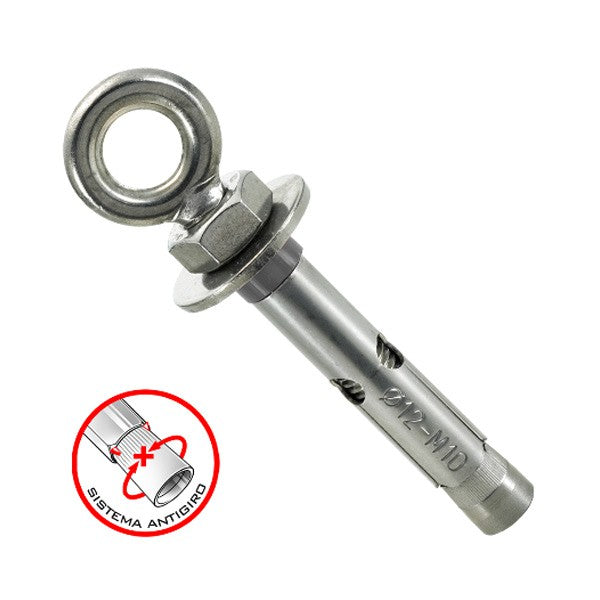 Anclaje de aro acero Inoxidable A-2