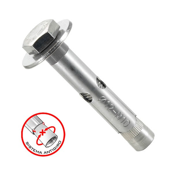 Anclaje de tornillo DIN 933 acero Inoxidable A-2