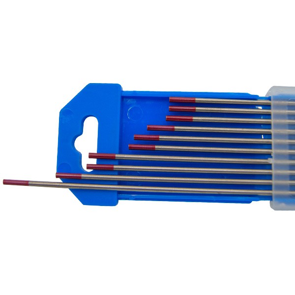 Electrodo Tungsteno Rojo WT20 2% Torio Ø 1,0x150 mm