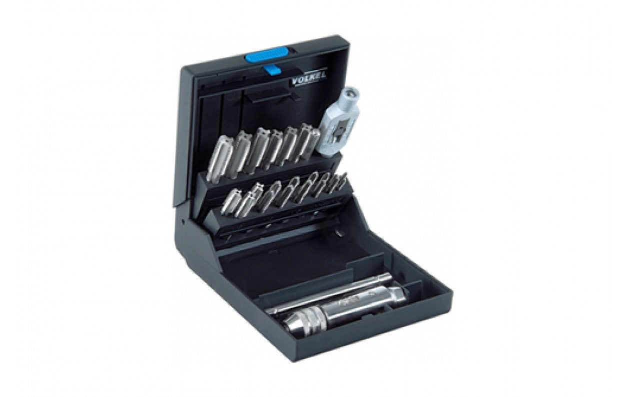 Juego de Machos de 22 piezas HSS M-3/12 de Völkel