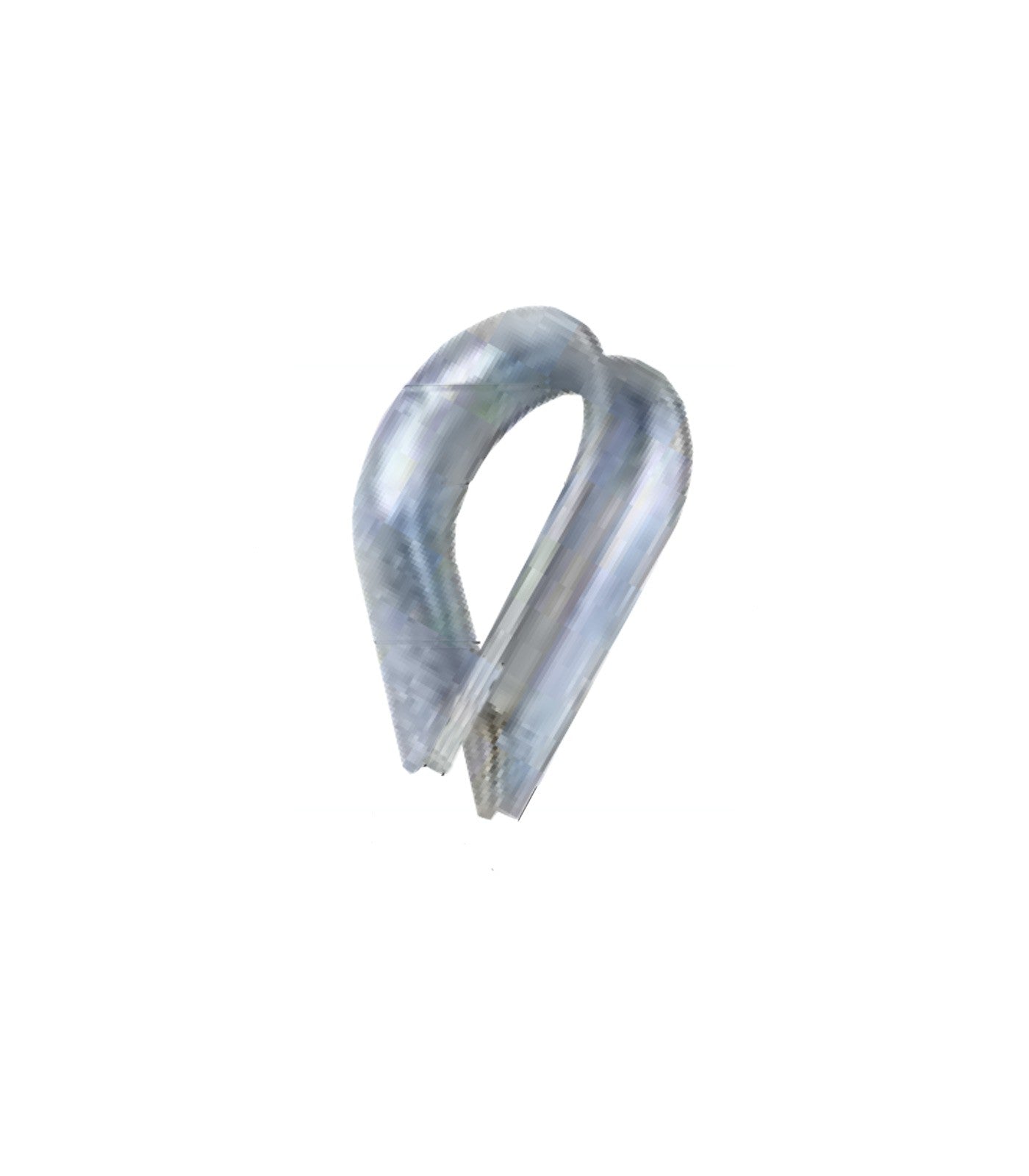 Guardacabos galvanizado 2" cable de Ø10mm 410002