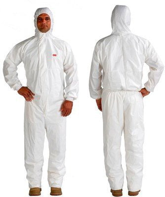 Prenda de protección blanca 3M 4545, XL