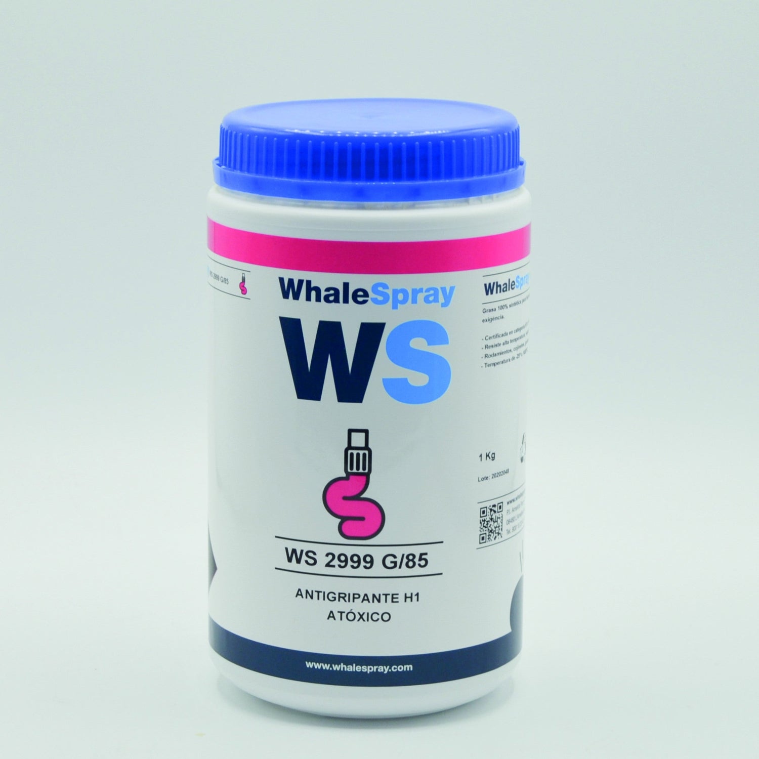 Antigripante cerámico INS H1 Whale Spray WS2999 G/85 0.5Kg