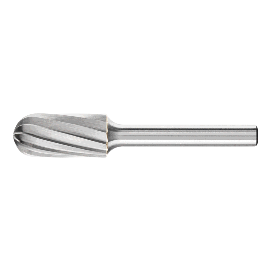 Fresa de metal duro cilíndrica redonda INOX Pferd WRC Ø12x25