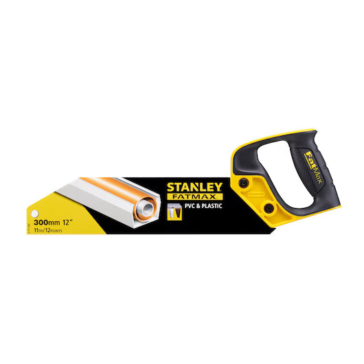 SERRUCHO PVC Y PLASTICO STANLEY FATMAX 300MM