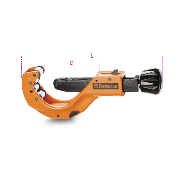 Cortatubos telescópico Beta 338 6-67 mm 1/4"-2"5/8