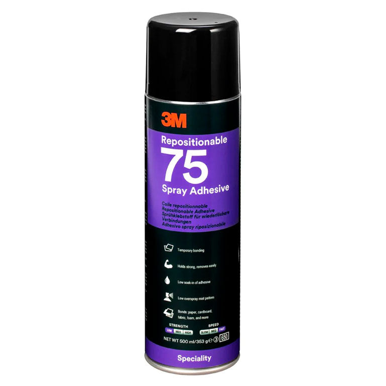 Spray Adhesivo Transparente 3M S75 500ML