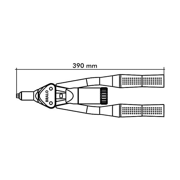 Remachadora Manual Bralo BM-160