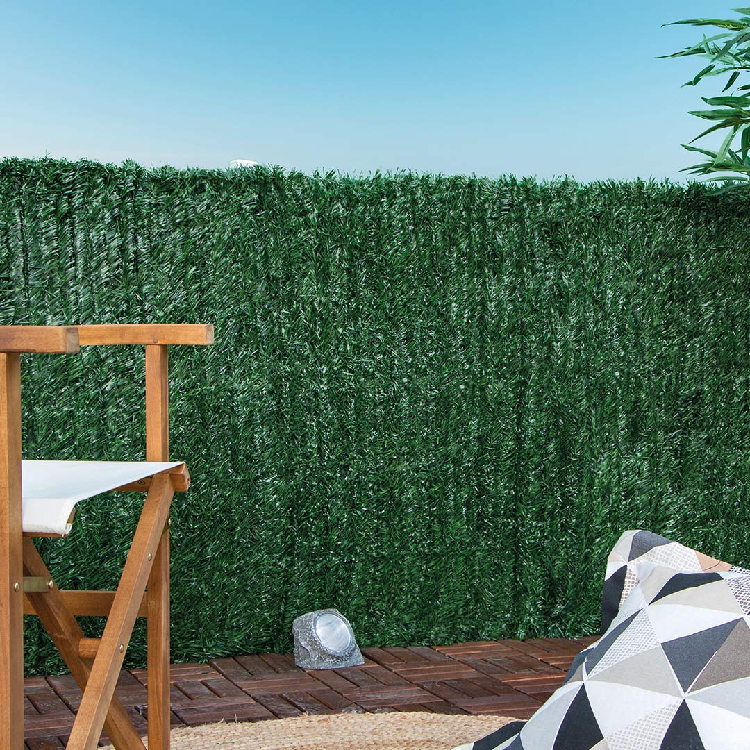 Seto artificial verde fino Catral 1x3m | 79050