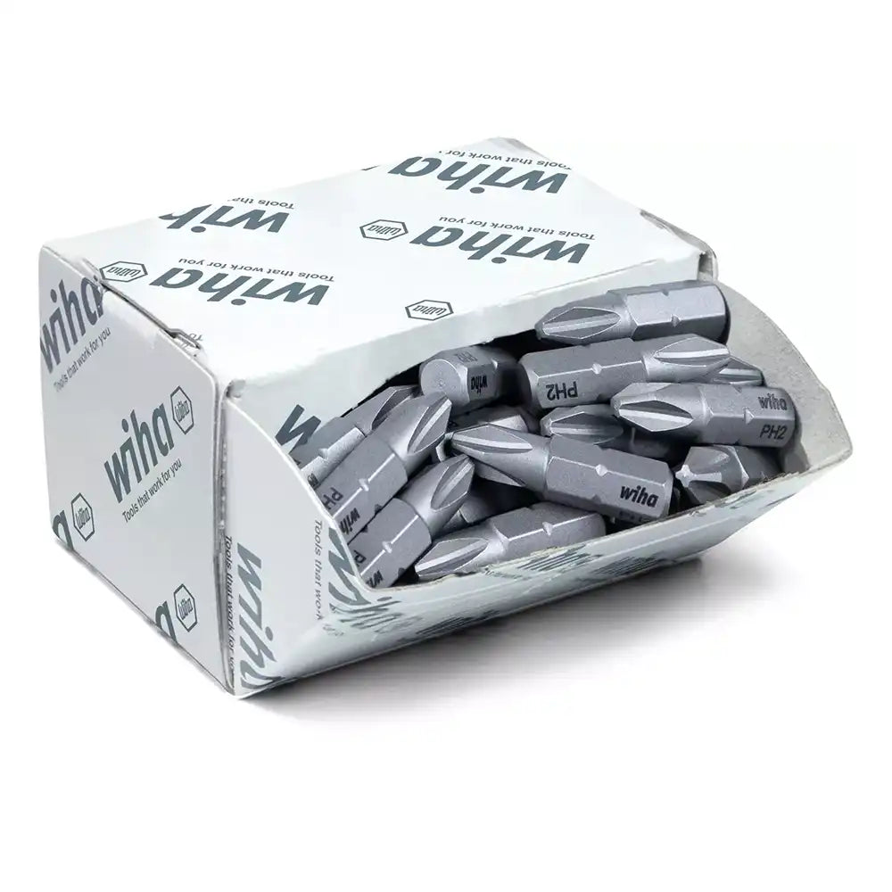 Punta atornillar Phillips Wiha PH2X25