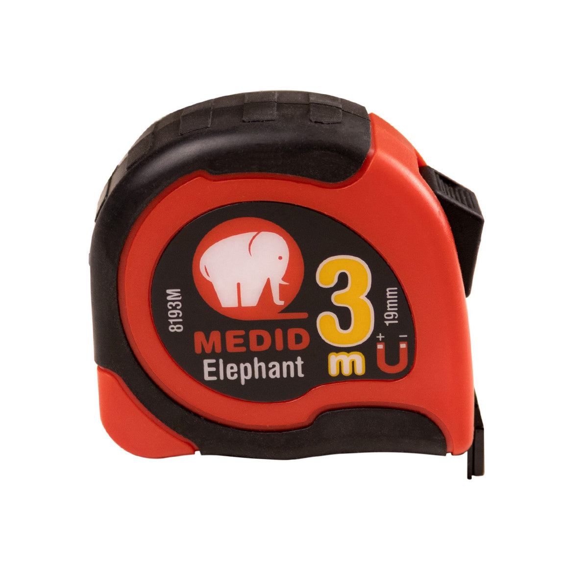 Flexómetro bimaterial magnético Medid de 3m 8193M